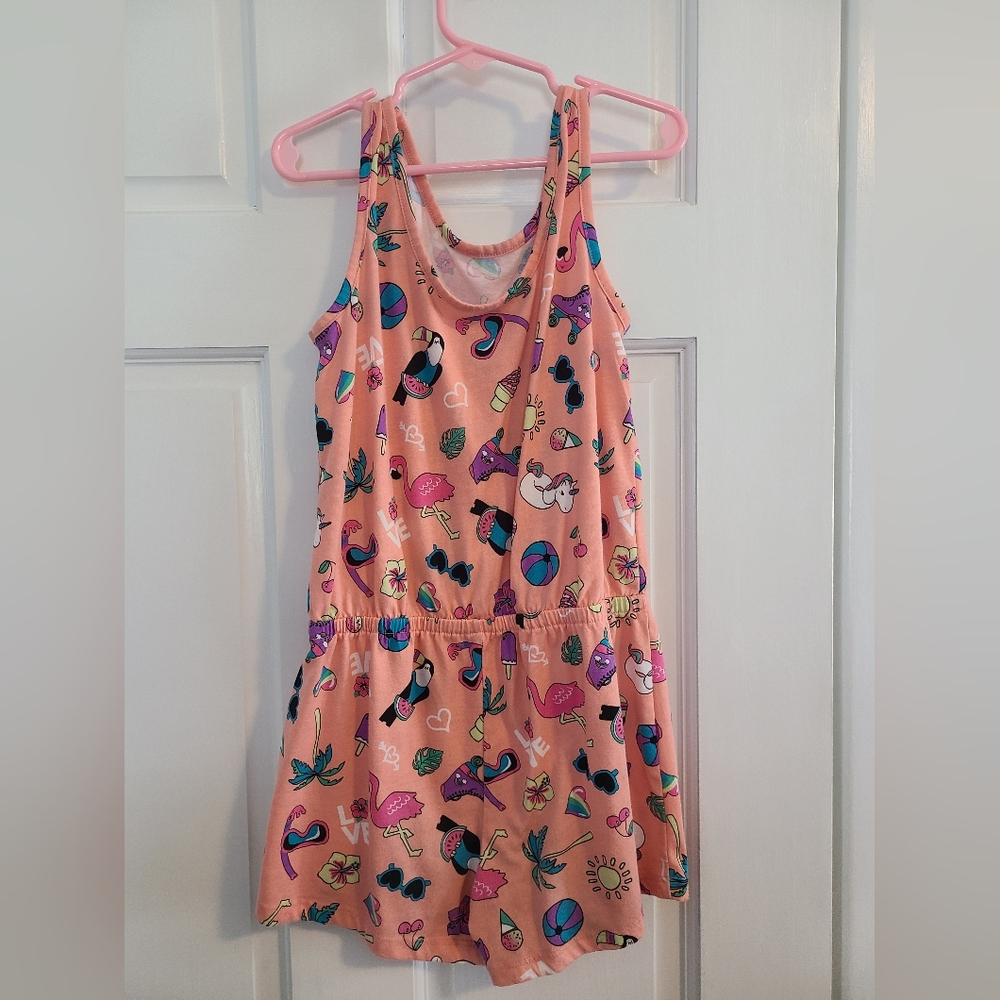 Girls Size 7/8 Romper